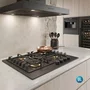 Cooktop a Gás Elettromec Black Matte 60cm 4Q CKG-4Q-60-BM-3TNA