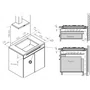 Cooktop a Gás Elettromec Black Matte 60cm 4Q CKG-4Q-60-BM-3TNA