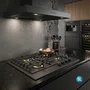 Cooktop a Gás Elettromec Black Matte 60cm 4Q CKG-4Q-60-BM-3TNA