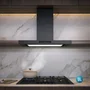 Cooktop a Gás de Embutir Elettromec Black Matte 75cm 5Q 220V CKG-5Q-75-BM-3TNA