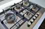 Cooktop a Gás Elanto Professionale Lateral 5Q | 4kW | 75cm Inox