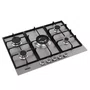 Cooktop Invita a Gás Dual Flame Inox Bivolt 70cm
