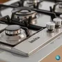 Cooktop Invita a Gás Dual Flame Inox Bivolt 70cm