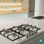 Cooktop Invita a Gás Dual Flame Inox Bivolt 70cm