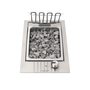 Cooktop Dominó Barbecue Crissair Com Pedras Vulcânicas 220V