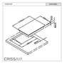 Cooktop Dominó Barbecue Crissair Com Pedras Vulcânicas 220V