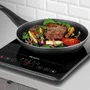 Cooktop de Indução 1997 Ariete Portátil Vitrocerâmico Touch 1 Queimador Preto