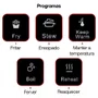 Cooktop de Indução 1997 Ariete Portátil Vitrocerâmico Touch 1 Queimador Preto