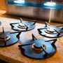 Cooktop de Revestir na Bancada Elettromec 5 Queimadores à Gás 90 cm 220 V