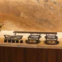Cooktop de Revestir na Bancada Elettromec 5 Queimadores à Gás 90 cm 220 V