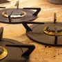 Cooktop de Revestir na Bancada Elettromec 5 Queimadores à Gás 90 cm 220 V