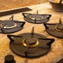 Cooktop de Revestir na Bancada Elettromec 5 Queimadores à Gás 90 cm 220 V