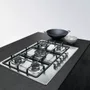 Cooktop à Gás Inox FHSM 755 Franke 5 Queimadores Dupla Chama Lateral 75cm 220V