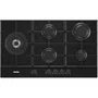 Cooktop Invita à Gás em Vidro Black 5 Queimadores Bivolt 90cm