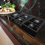 Cooktop Vetro Elettromec 5 Queimadores a Gás Vitrocerâmico 90 cm Bivolt