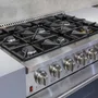 Fogão a Gás Elettromec Professional Forno a Gás 126L Inox 36" 127V