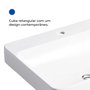 Cuba de Apoio Retangular com furo Vox Kohler 58,4x46 cm