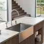 Cuba Mekal FarmHouse Sink FS-70 70x40x23cm Inox Escovado