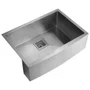 Cuba Simples Semi Encaixe Farm Sink Rubinettos Gourmet Americana Inox Escovado