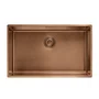 Cuba de Embutir ou Sobrepor Mythos Masterpiece Franke Cobre Com Acessórios 68x41cm