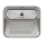 Tanque de Embutir ou Sobrepor Lavanderia Mekal CT-60 60x50x28,5cm Inox Escovado