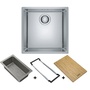 Cuba Inox Franke Linea de Embutir ou Sobrepor 40x40cm com Acessórios ALL-IN