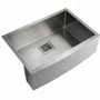 Cuba Simples Semi Encaixe Farm Sink Rubinettos Gourmet Americana Inox Escovado