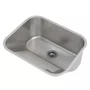 Tanque de Embutir ou Sobrepor Lavanderia Mekal CT-50 50x40x23cm Inox Escovado