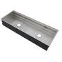 Módulo Workstation Mekal WS-1260 Embutir ou Sobrepor 3 Níveis 126x42cm Inox