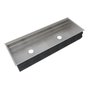 Módulo Workstation Mekal WS-1260 Embutir ou Sobrepor 3 Níveis 126x42cm Inox