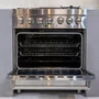 Fogão a Gás Elettromec Professional Forno Elétrico com Chapa Bistequeira 75cm 220V