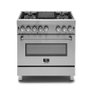Fogão a Gás Elettromec Professional Forno Elétrico com Chapa Bistequeira 75cm 220V
