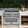 Fogão a Gás Elettromec Professional Forno a Gás com Chapa Bistequeira 90cm 220V
