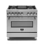 Fogão Elettromec Professional 90cm Com Forno Elétrico + Coifa de Parede Adria 90cm 220V