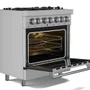Fogão a Gás Elettromec Professional Forno a Gás com Chapa Bistequeira 90cm 220V