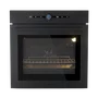 Forno de Embutir a Vapor Elettromec Black Matte 60cm 220v