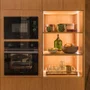 Forno Elétrico de Embutir Vetro Elettromec Multifunção Eletrônico 68L 60cm 220V