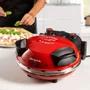 Forno de Pizza Elétrico Ariete 909 com Pedra Refratária Antiaderente Vermelho