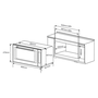 Forno e Grill Elétrico de Embutir Cuisinart Prime Cooking 90cm 220V