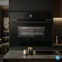 Forno Micro-ondas Elettromec Black Matte Convecção Vapor 60 cm