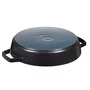 Frigideira Staub Redonda com Duas Alças Ferro Fundido Preta 26cm
