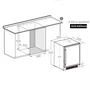 Frigobar Elettromec Inox 145 Litros Built-In 220V- Abertura Esquerda