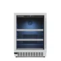 Frigobar Elettromec Inox 145 Litros Built-In 220V- Abertura Esquerda
