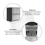 Gaveta Freezer Elettromec Built-in 105L - 220V