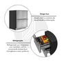 Gaveta Refrigerada Elettromec Built-in 105L - 220V