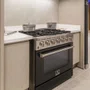 Fogão a Gás Elettromec Professional Forno a Gás 126L Black 36" 127V