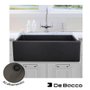 Kit Cuba Debacco Farm Sink Primaccore Nano Black + Monocomando Primaccore Com Imã