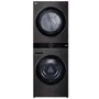 Lava e Seca Inteligente Wash Tower LG 17kg Aço Preto Escovado 220v
