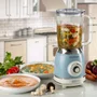 Liquidificador 583 Ariete Vintage 1000W Azul Copo de Vidro 1,5L 220V