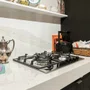 Cooktop Sole Elettromec 4 Queimadores a Gás Inox e Vidro 60 cm Bivolt